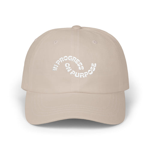 In Progress On Purpose Dad Cap