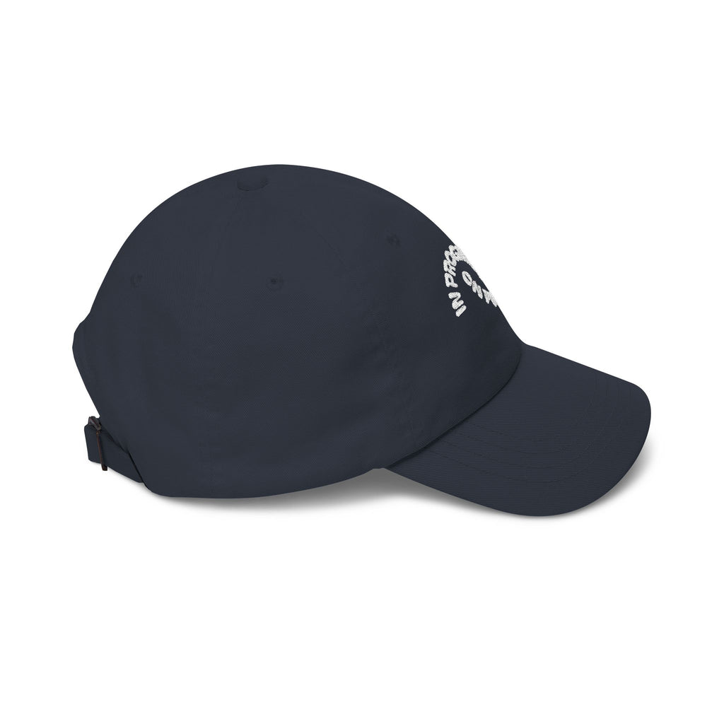In Progress On Purpose Dad Cap